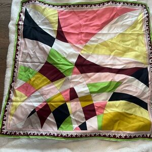 vintage Emilio Pucci silk square scarf